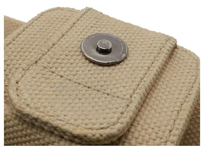 Borsa a spalla Chanel Coco Mark Chain Beige - vista 9