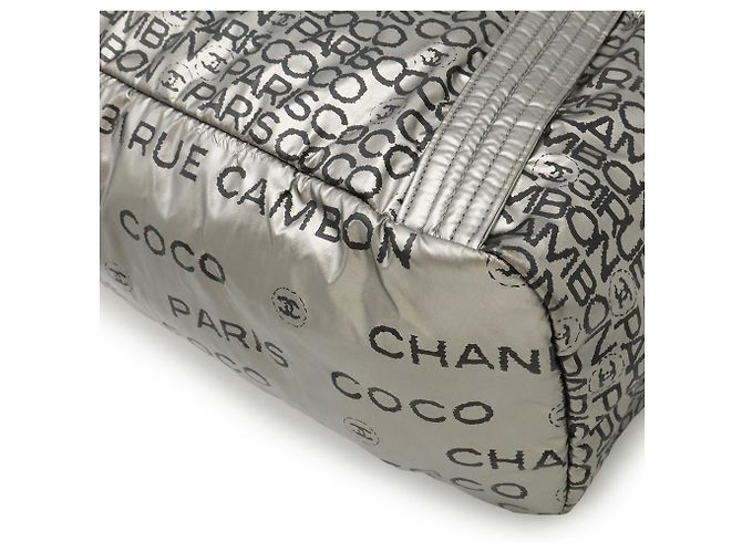 Borsa Tote Chanel Unlimited Argento - vista 4