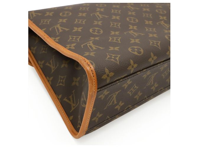 Borsa a Spalla Louis Vuitton Monogram Beverly 41 Marrone Monogramma - vista 4