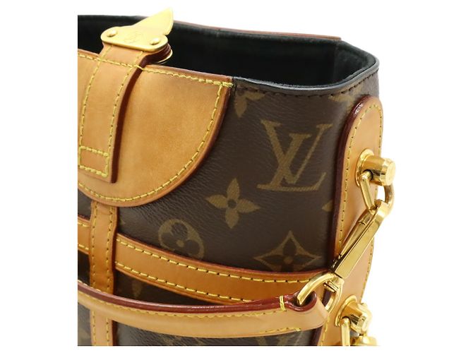 Borsa da viaggio Monogram Louis Vuitton Marrone Monogramma - vista 8