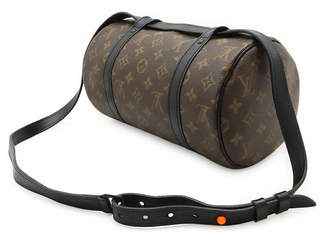 LOUIS VUITTON Borsa a Spalla Mini Polochon Monogram Solar Ray Marrone Nero Arancione Monogramma - vista 3