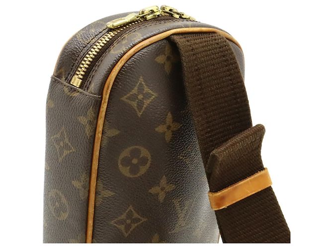 Borsa a corpo Pochette Ganju Monogram Louis Vuitton Marrone Monogramma - vista 5