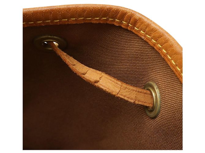 Zaino Montsouris GM in Monogramma Louis Vuitton Marrone - vista 10