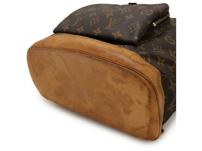 Zaino Montsouris GM in Monogramma Louis Vuitton Marrone - vista 4