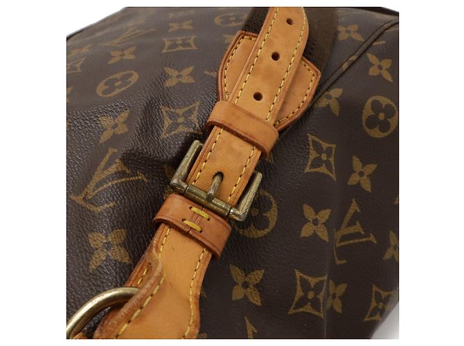 Zaino Montsouris GM in Monogramma Louis Vuitton Marrone - vista 7