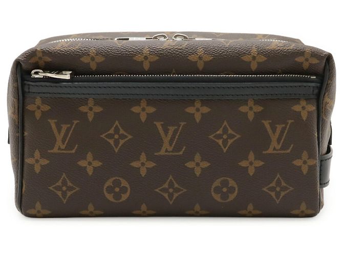 Pochette da Toilette Truss Monogram Macassar Louis Vuitton Marrone Nero - vista 2