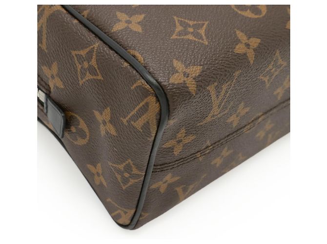 Pochette da Toilette Truss Monogram Macassar Louis Vuitton Marrone Nero - vista 4