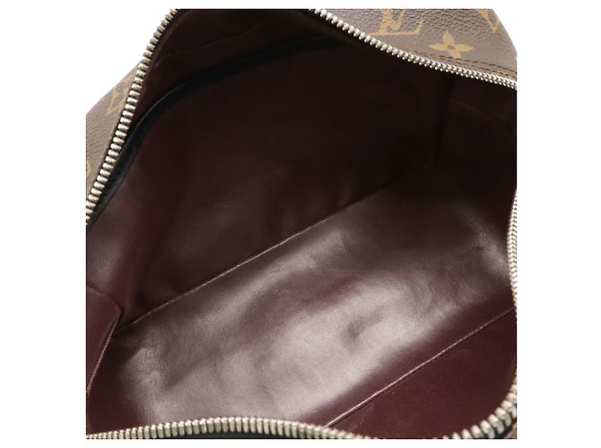 Pochette da Toilette Truss Monogram Macassar Louis Vuitton Marrone Nero - vista 6