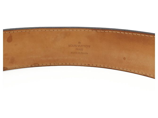 Cintura Santur in jeans Louis Vuitton Nero - vista 9