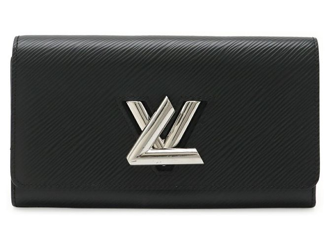 Cartera Larga Bi-fold Twist Epi Louis Vuitton Negro - vista 2