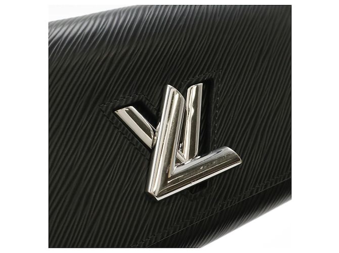 Cartera Larga Bi-fold Twist Epi Louis Vuitton Negro - vista 5