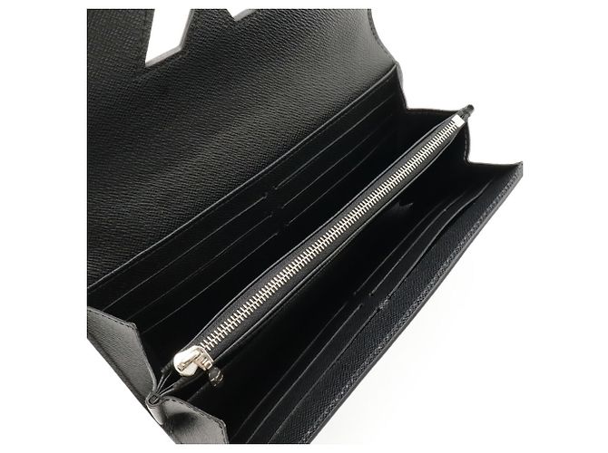 Cartera Larga Bi-fold Twist Epi Louis Vuitton Negro - vista 6