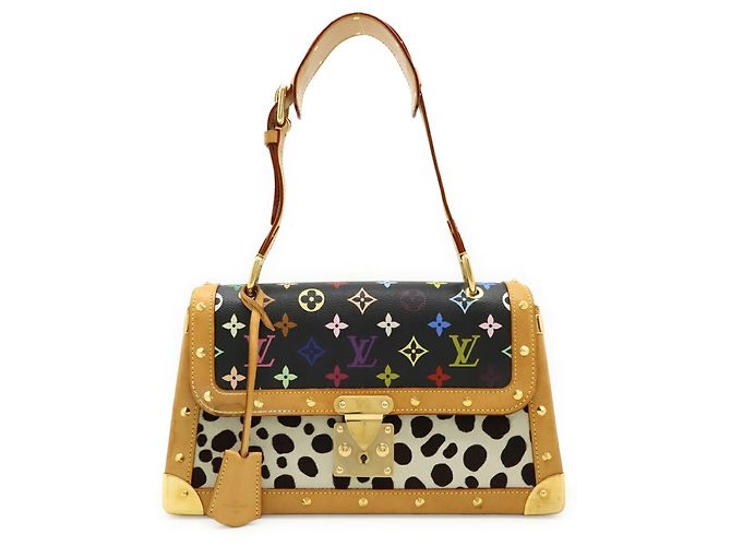 Louis Vuitton Monogram Multicolore Shoulder Bag Black - view 2