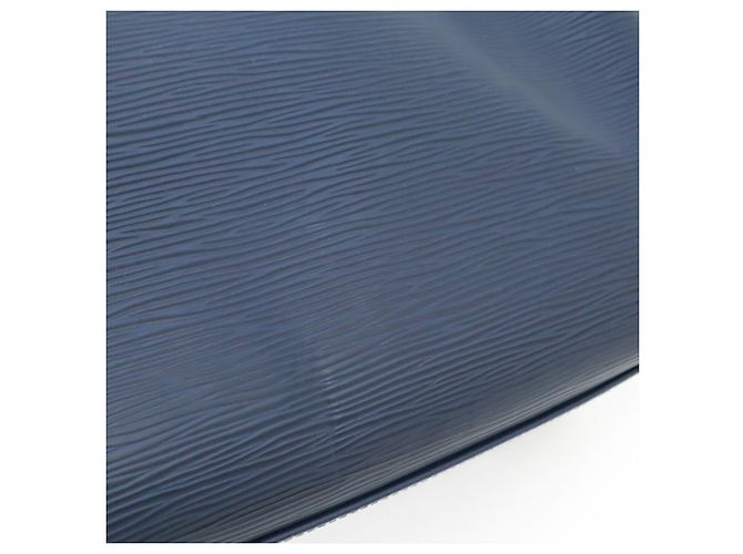 Borsa a mano in pelle Epi Louis Vuitton in blu indaco - vista 10