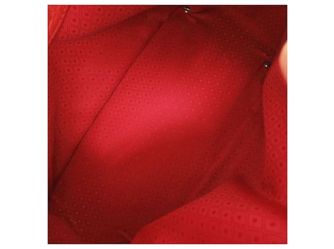 Borsa in pelle rossa con stampa coccodrillo di Tod's Rosso - vista 5