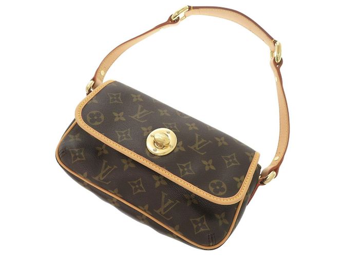 Borsa a Spalla Monogram Tikal PM di Louis Vuitton Marrone Monogramma - vista 5