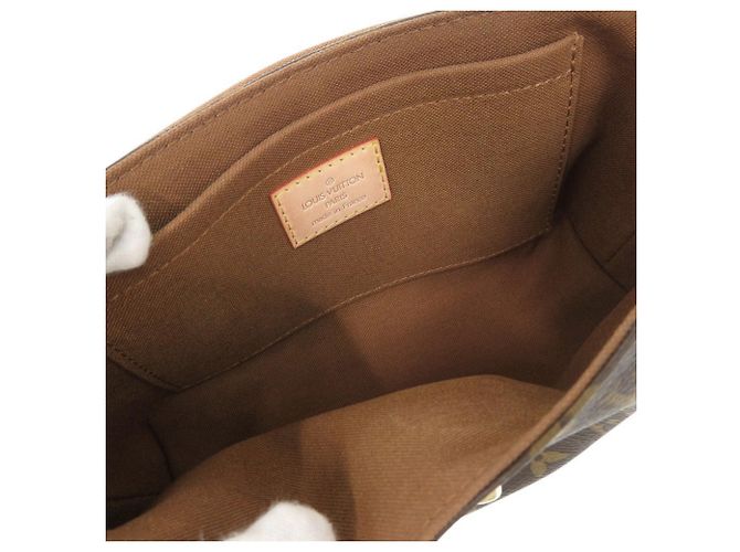 Borsa a Spalla Monogram Tikal PM di Louis Vuitton Marrone Monogramma - vista 6