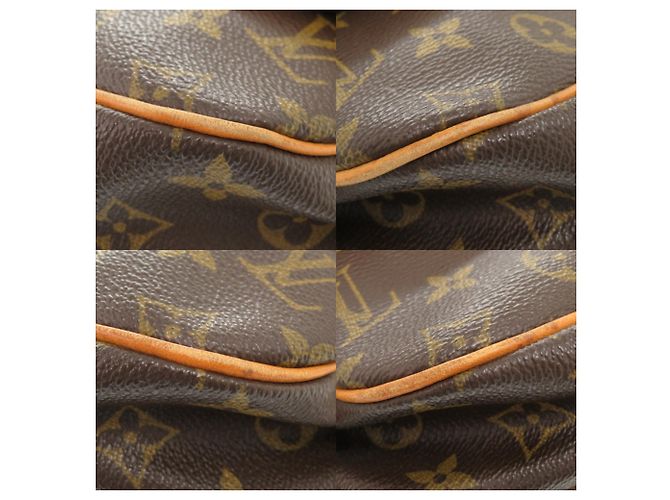 Borsa a Spalla Saumur 30 Monogram Louis Vuitton Marrone Monogramma - vista 4