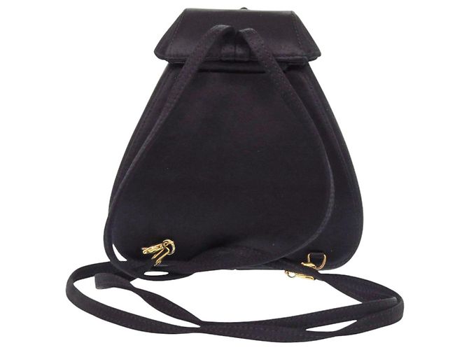 Gucci Horsebit Mini-Rucksack Schwarz - Ansicht 2
