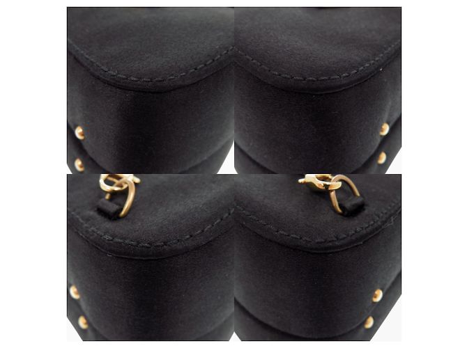 Gucci Horsebit Mini-Rucksack Schwarz - Ansicht 3