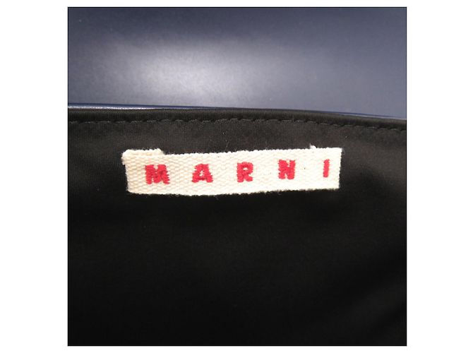 Marni Smile Bag - Navy Shoulder Bag Navy blue - view 7