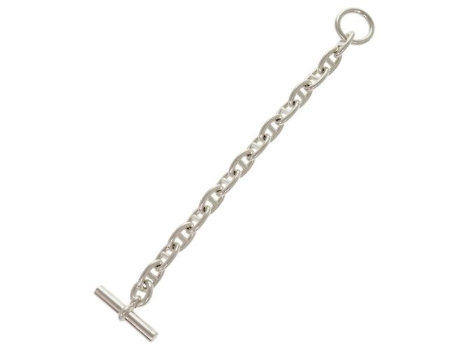 Hermès Bracciale Charm Chaine d'Ancre MM Hermes Argento - vista 3