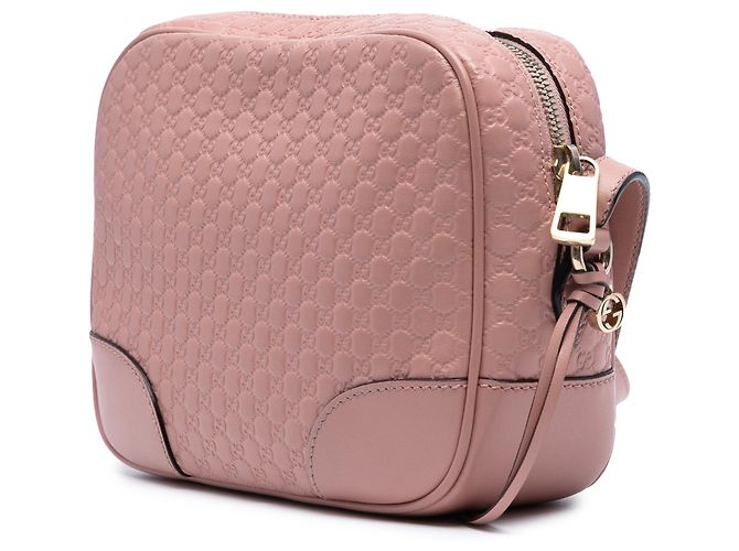 Borsa a tracolla Gucci Pink Microguccissima Bree Rosa - vista 2