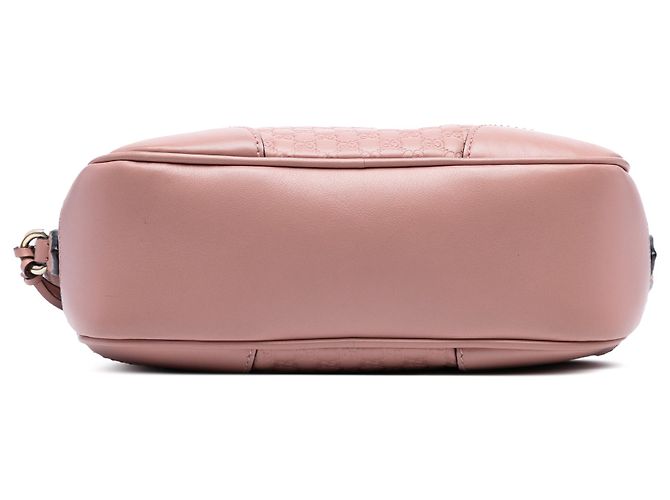 Borsa a tracolla Gucci Pink Microguccissima Bree Rosa - vista 3