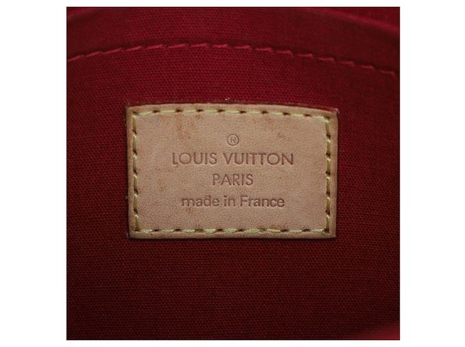 Louis Vuitton Rosso Monogram Vernis Bellflower PM - vista 5