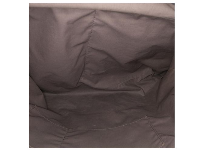 Schwarzer Nappa Intrecciato Drawstring Rucksack von Bottega Veneta - Ansicht 4
