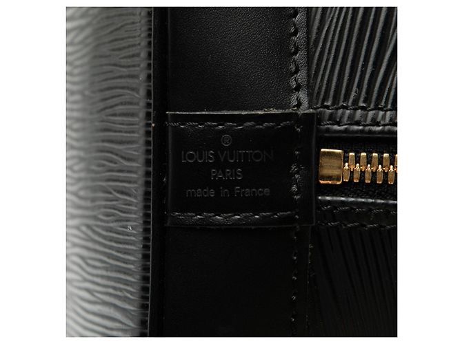 Louis Vuitton Alma PM in Epi Nero - vista 5