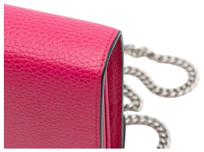 Cartera Mini Dionysus de Cuero Rosa de Gucci con Cadena - vista 7
