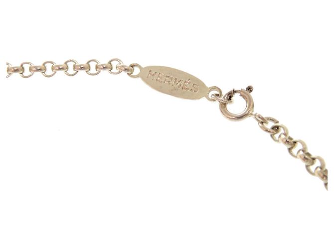 Collana Vintage a Catena Hermès Argento - Ansicht 2