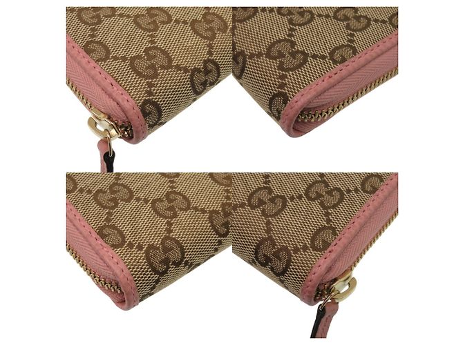 Gucci GG Supreme Langwallet Pink Beige - Ansicht 5