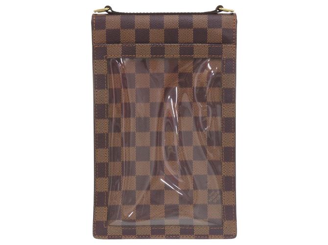 Borsa a Spalla Portobello Damier Louis Vuitton Marrone - vista 2