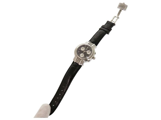 Fendi 4500L Horology Chronograph Uhr Schwarz - Ansicht 3