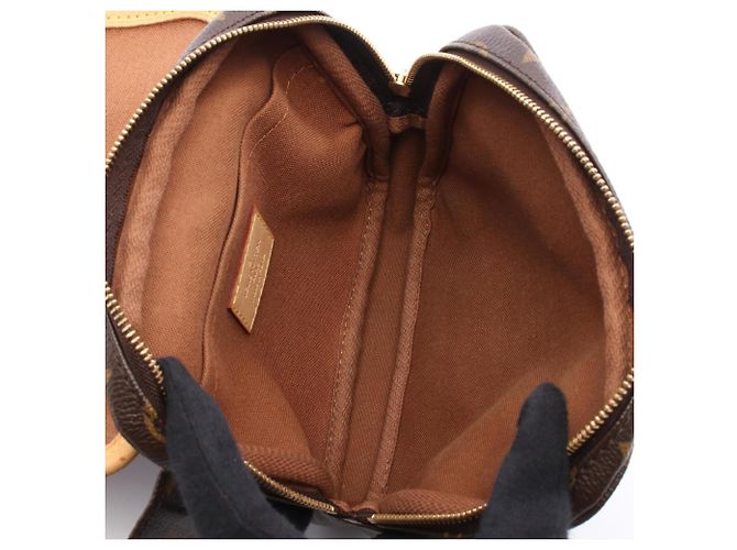 Borsa a tracolla Bosphore Louis Vuitton Marrone - vista 3