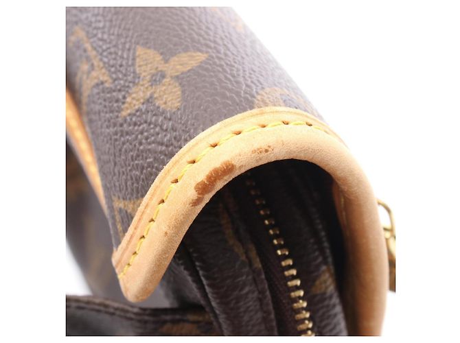 Borsa a tracolla Bosphore Louis Vuitton Marrone - vista 8