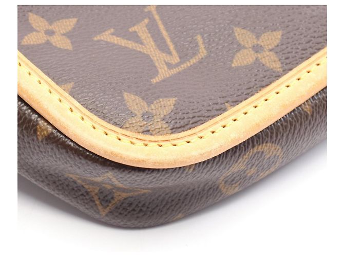 Borsa a tracolla Bosphore Louis Vuitton Marrone - vista 9