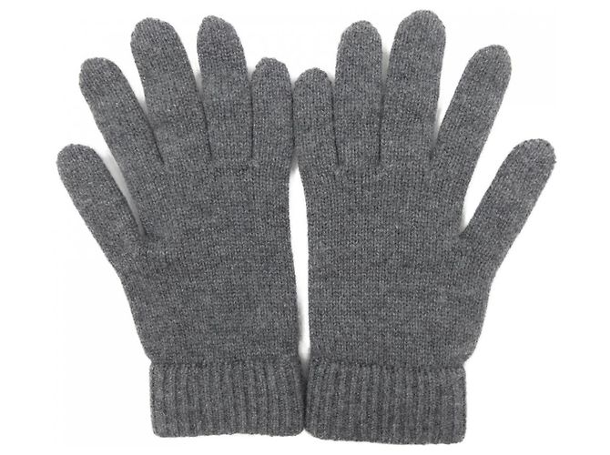 Grau Cashmere-Handschuhe von Hermès Braun - Ansicht 2