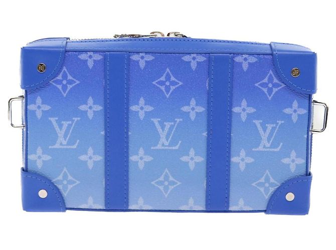 Portefeuille Soft Trunk Louis Vuitton Édition Limitée Monogram Clouds Bleu - vue 2
