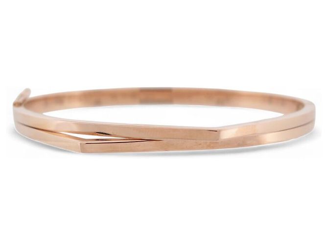 NUOVO BRACCIALE REPOSSI ANTIFER BAF0BDPG00000 14CM IN ORO ROSA 18K 18G BANGLE D'oro - vista 2