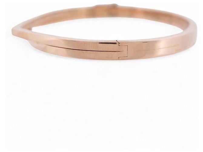 NUOVO BRACCIALE REPOSSI ANTIFER BAF0BDPG00000 14CM IN ORO ROSA 18K 18G BANGLE D'oro - vista 3