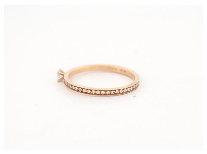 NEUER VANRYCKE SOLITÄR-RING MIT DIAMANTEN IN 18K ROSEGOLD T53 - Ansicht 3