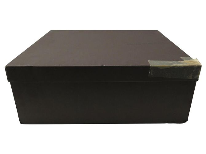 NUOVE STIVALI ANKLE BOROUGH LOUIS VUITTON 9 43 PELLE NERA Nero - vista 10