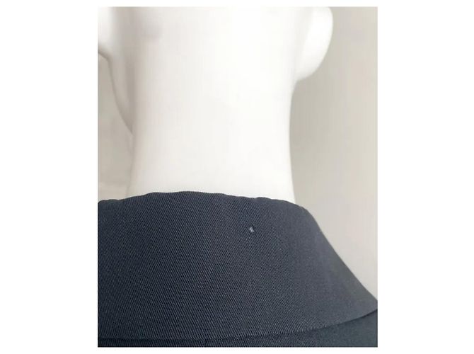 Blazer de lana negro Yves Saint Laurent Rive Gauche - vista 8