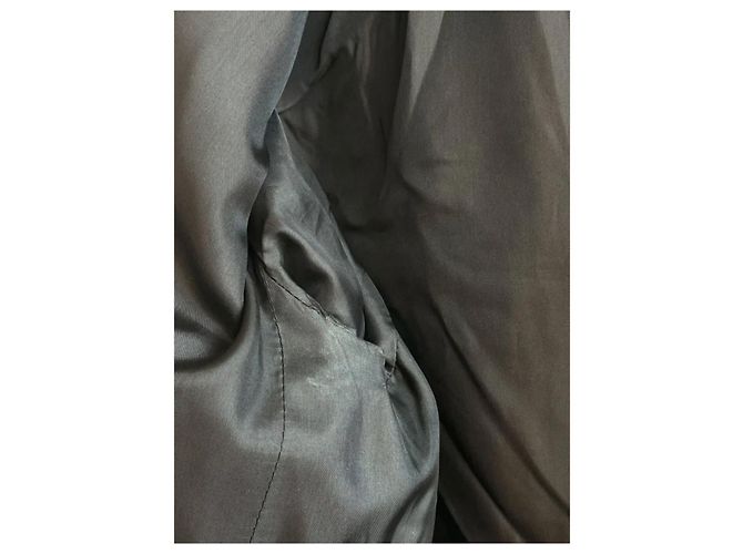 Blazer de lana negro Yves Saint Laurent Rive Gauche - vista 9