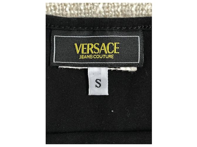 Canotta con spalline borchiate Versace Jeans Couture Nera Nero - vista 6