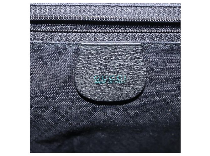 Gucci Vintage Bamboo Suede Medium Nero - vista 7