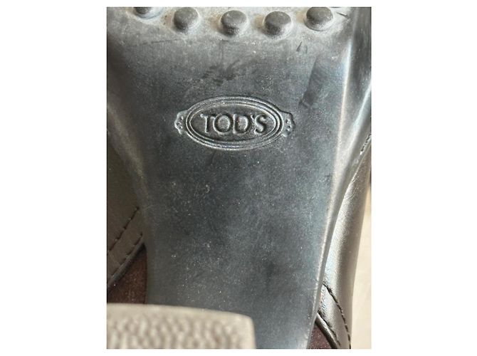 Botines Tod's de piel marrón talla 37 Castaño - vista 5